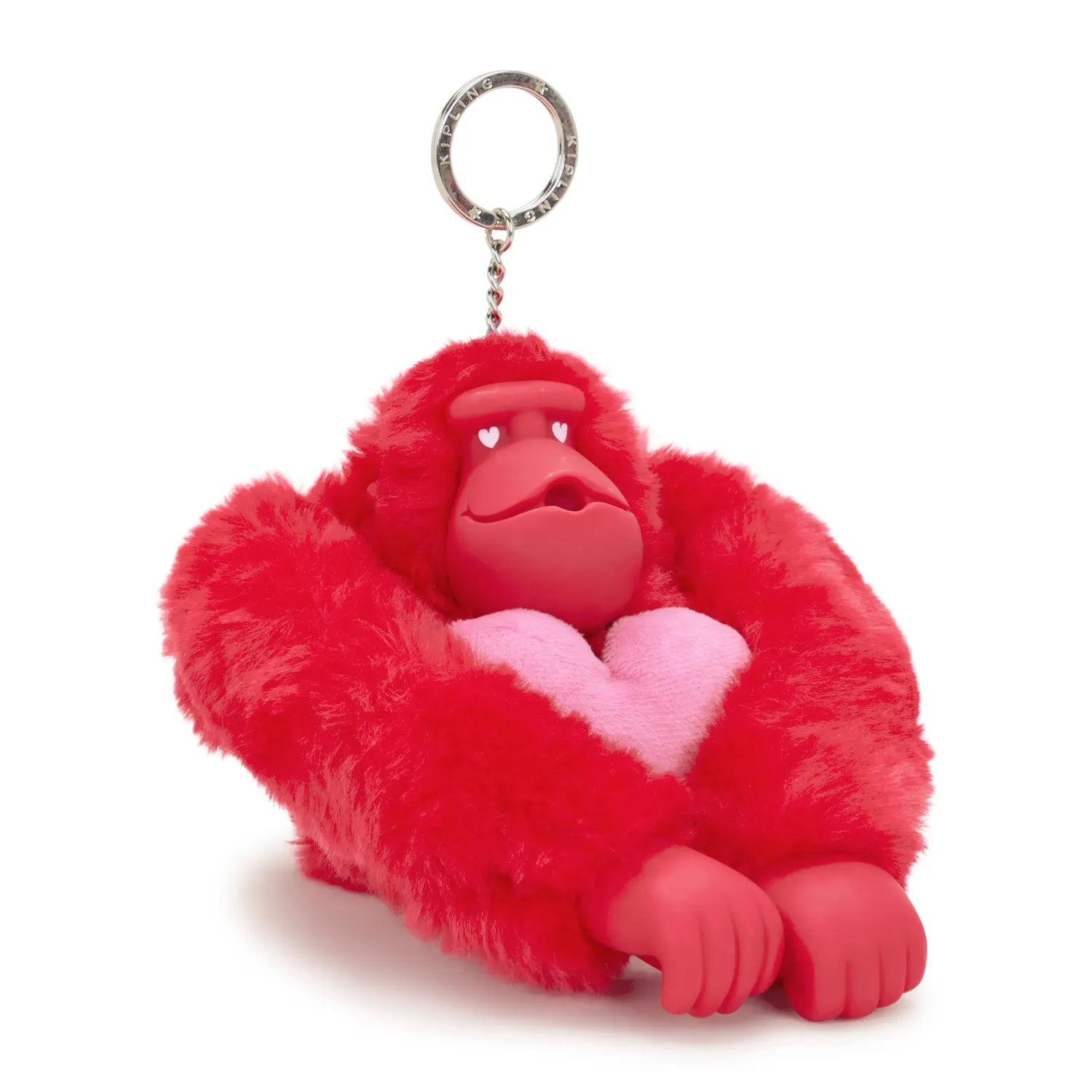Kipling Valentine Monkey XL sleutelhanger Groot Red Valentine
