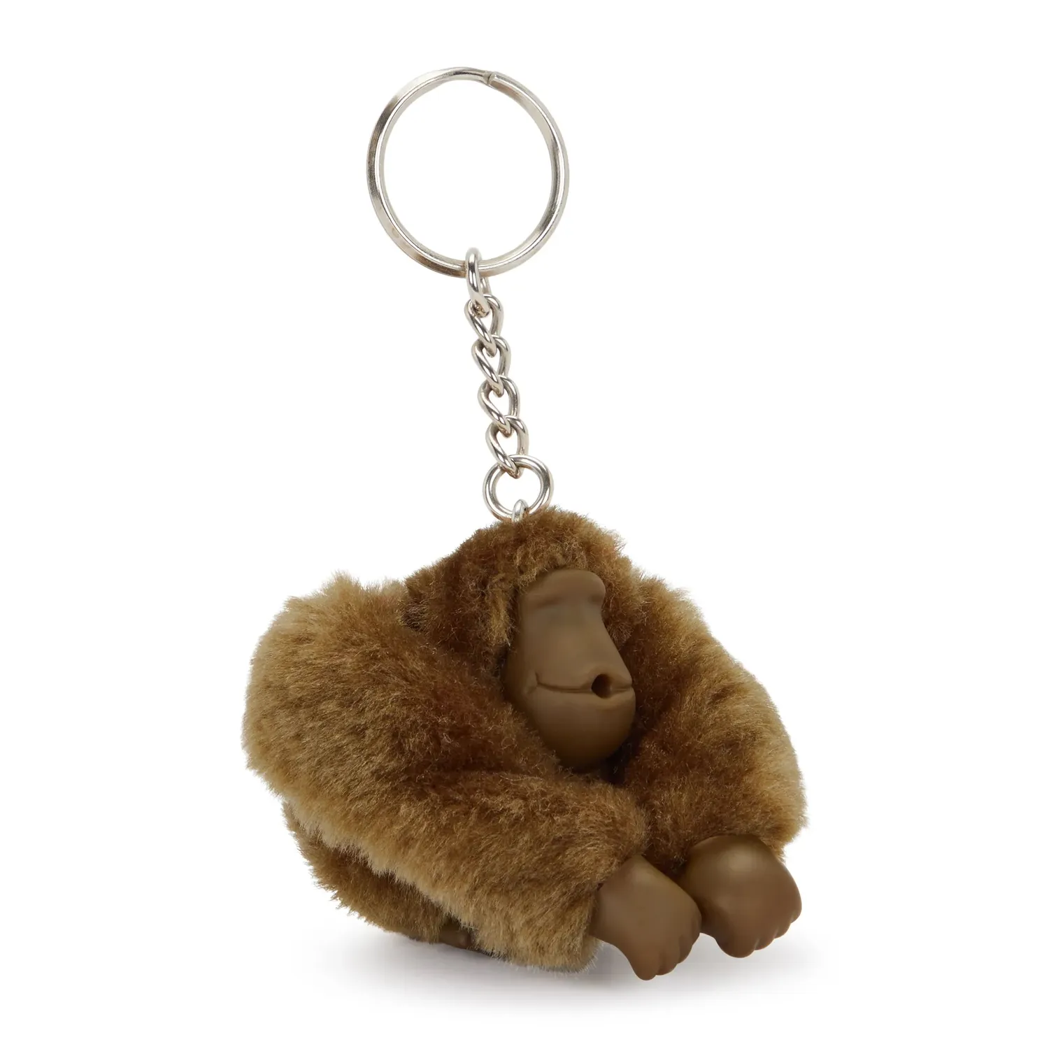 Kipling Monkeyclip S sleutelhanger Smooth Khaki klein beige