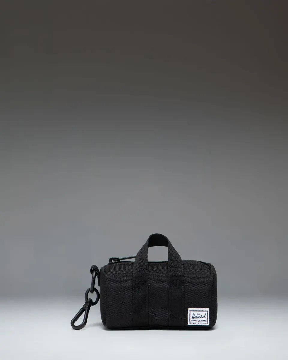 Herschel Novel Duffle tasbedel zwart mini
