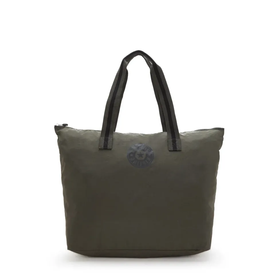 Kipling Davian Up shopper groot Field Green Hip