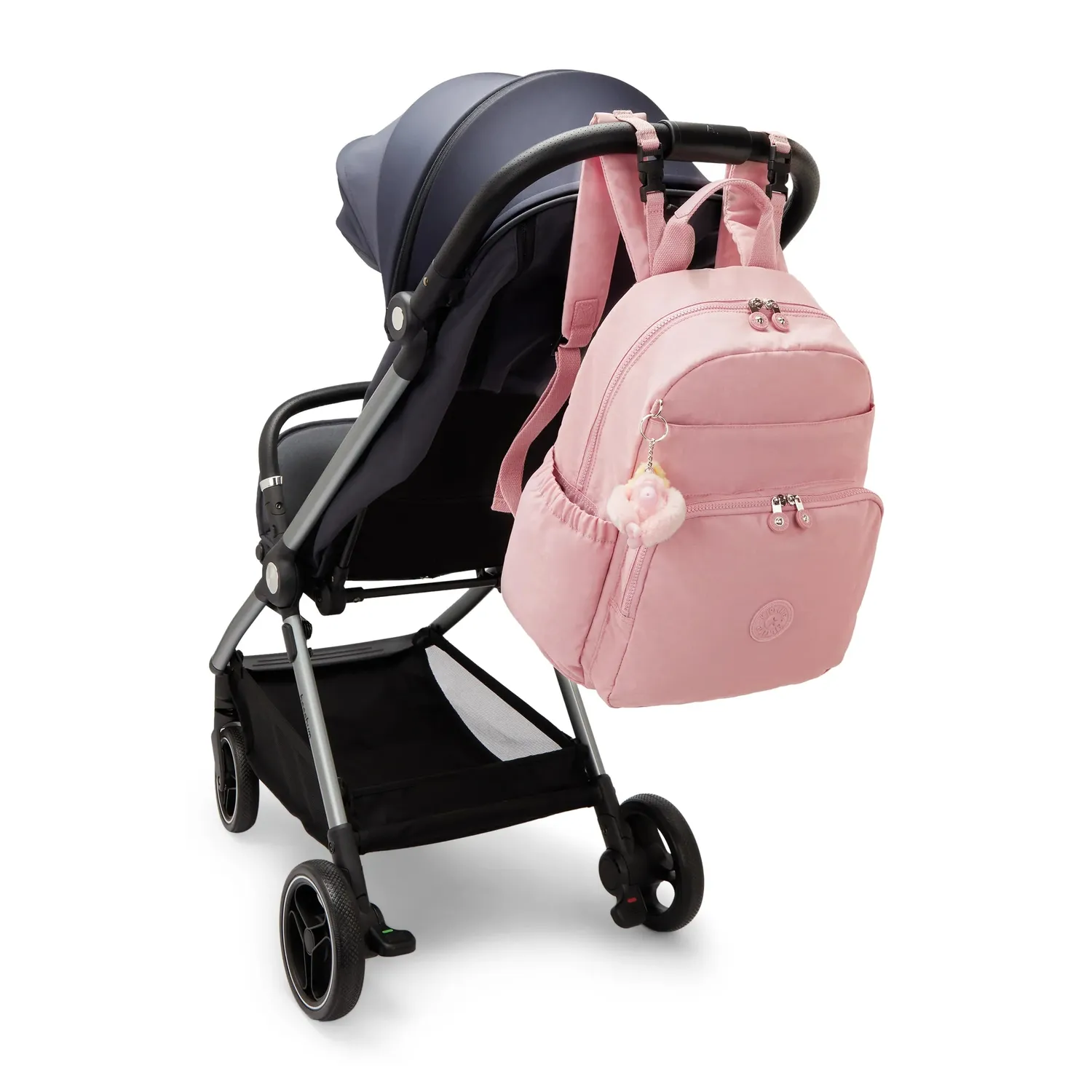 Kipling Maisie babyrugzak Tiny Smoky Blush Medium met verschoonmat