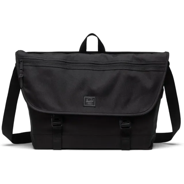 Herschel Cove Messenger schoudertas zwart tonal