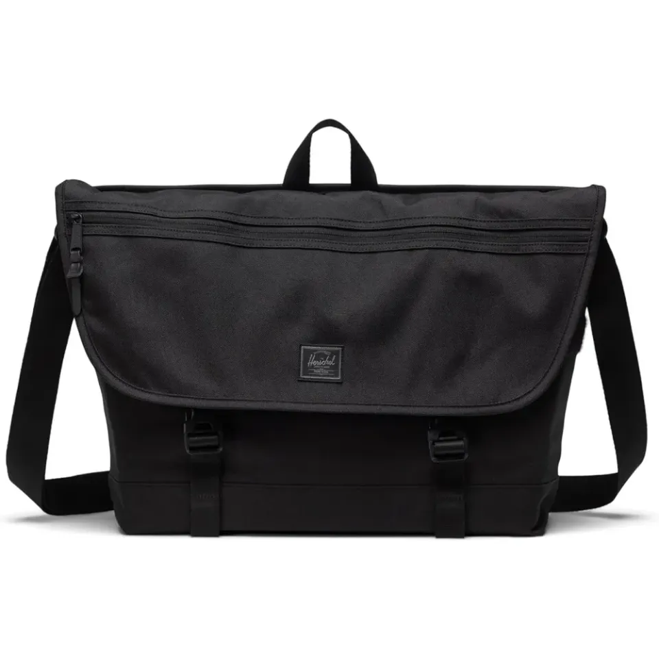 Herschel Cove Messenger schoudertas zwart tonal