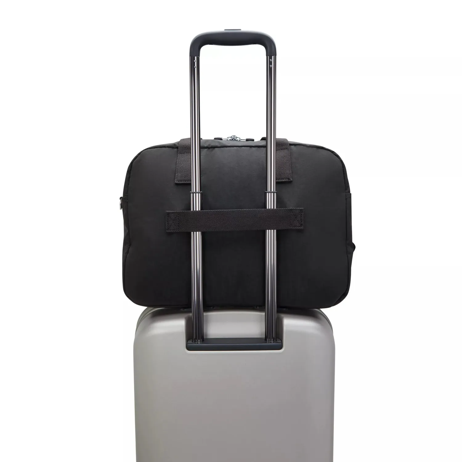 Kipling Defea XL weekendtas Medium Black Noir met laptopvak