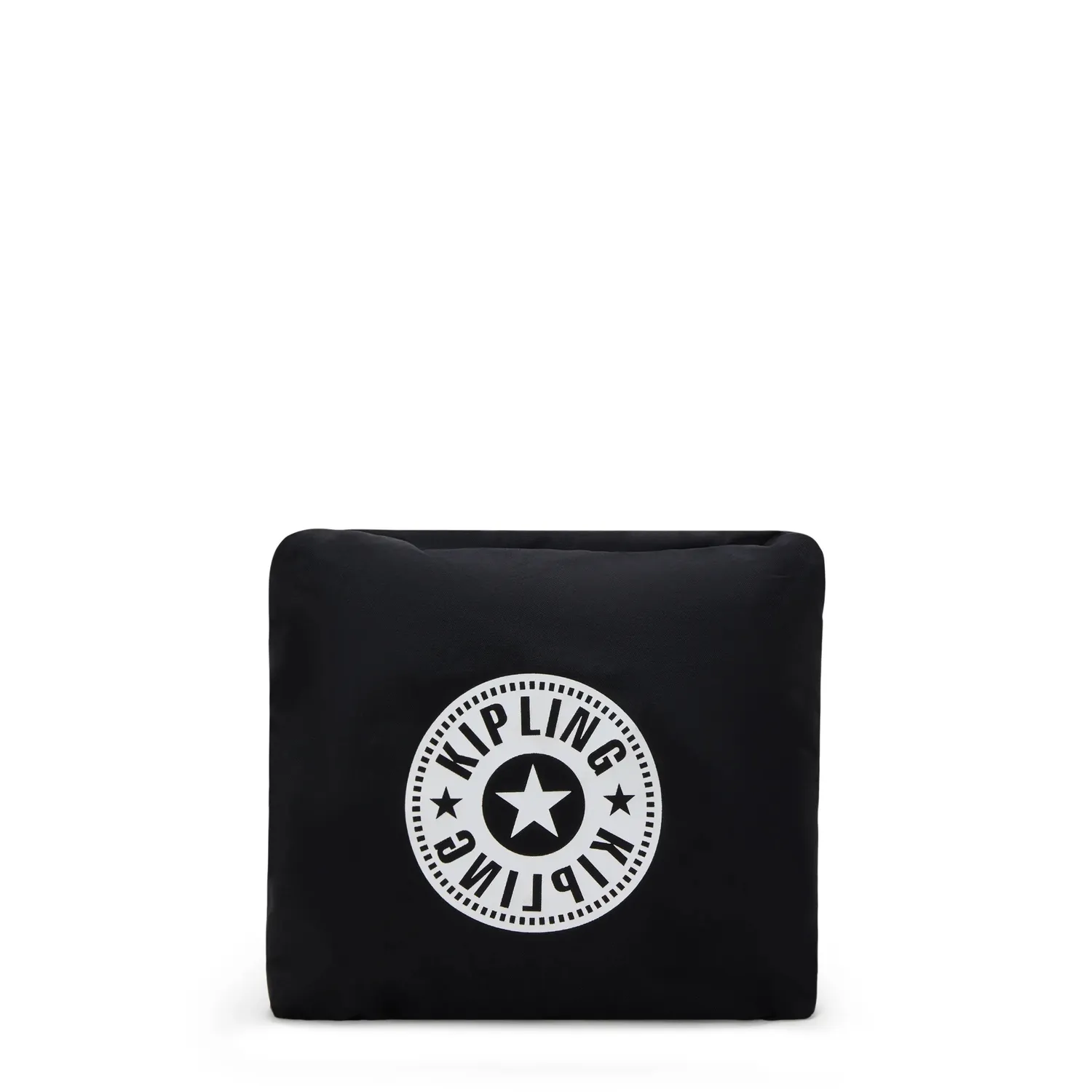 Kipling Davian Up shopper Groot Black White Hip opvouwbaar