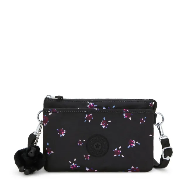 Kipling Riri crossbodytas klein Night Flower print