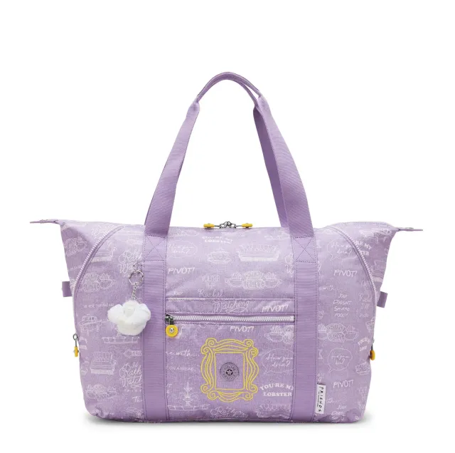 Kipling Art M draagtas Framed Lilac groot Friends