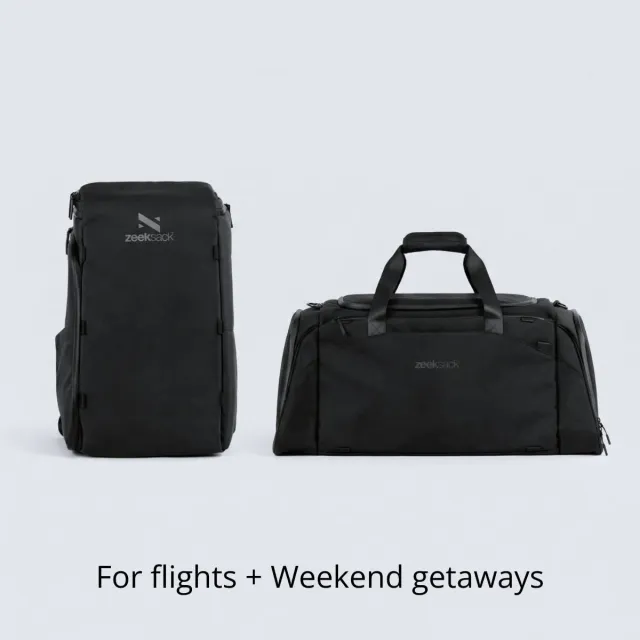 ZEEKSACK Organizer 30L + Weekender 50L reisset