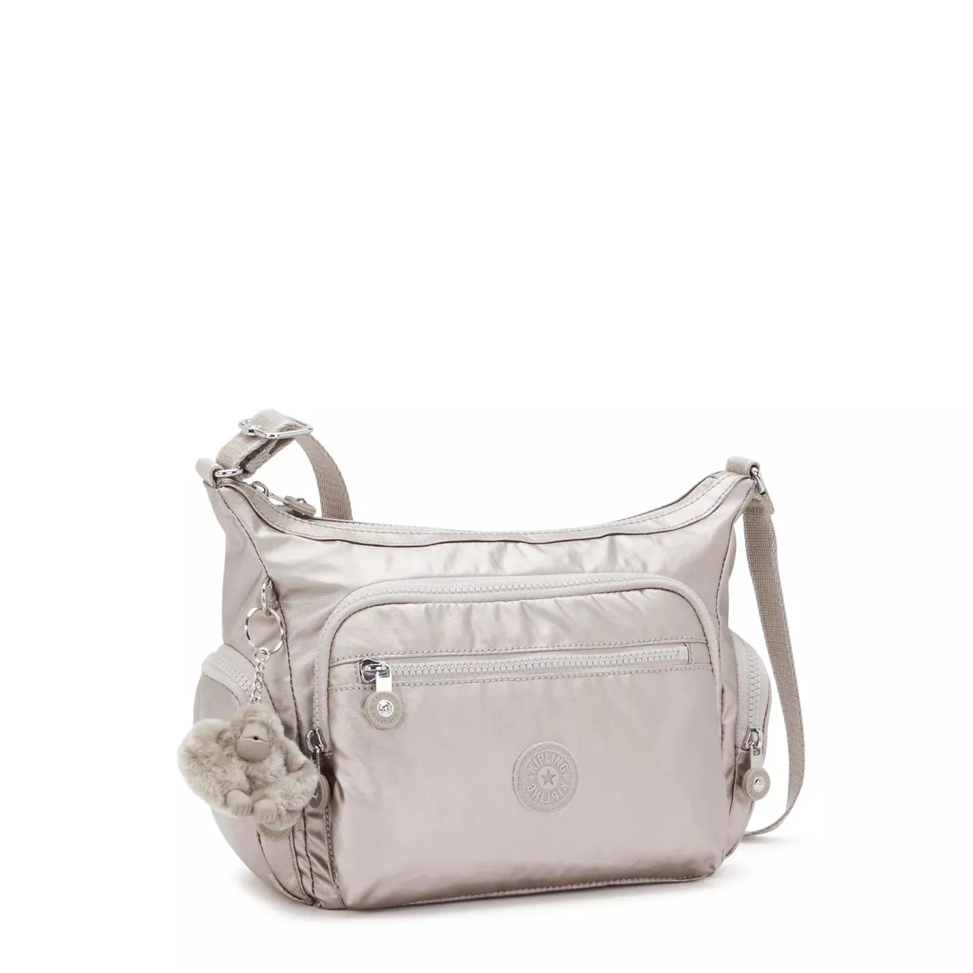 Kipling Gabbie S schoudertas Metallic Glow klein metallic