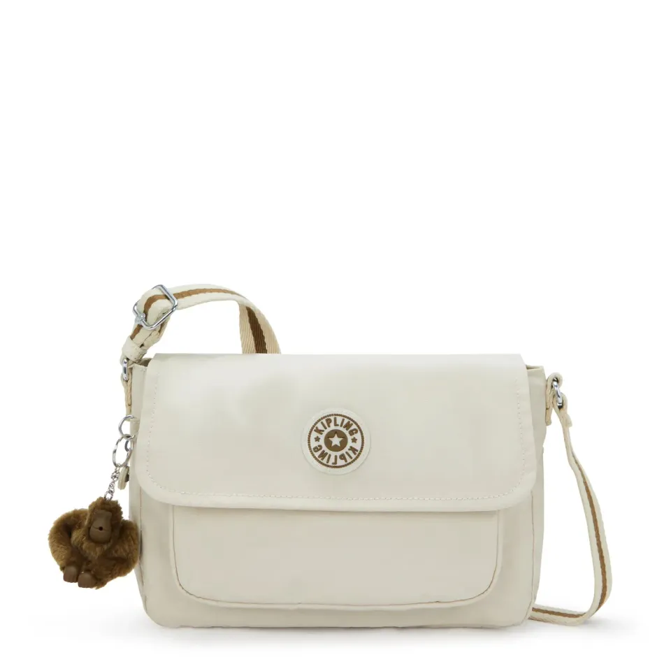 Kipling Dalma Medium crossbody Soft Sand handsfree