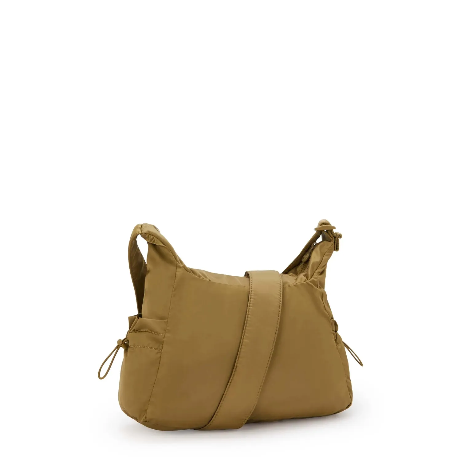 Kipling Gabb S crossbodytas Goldish Brown medium met trekkoord