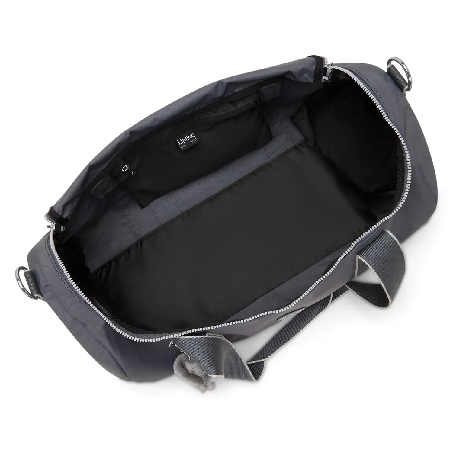 Kipling Argus S Weekendtas Moonlit Grey Klein met schoenvak