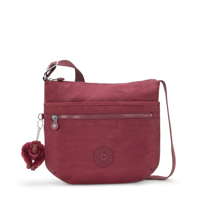 Kipling Arto schoudertas Medium Lounge Wine licht