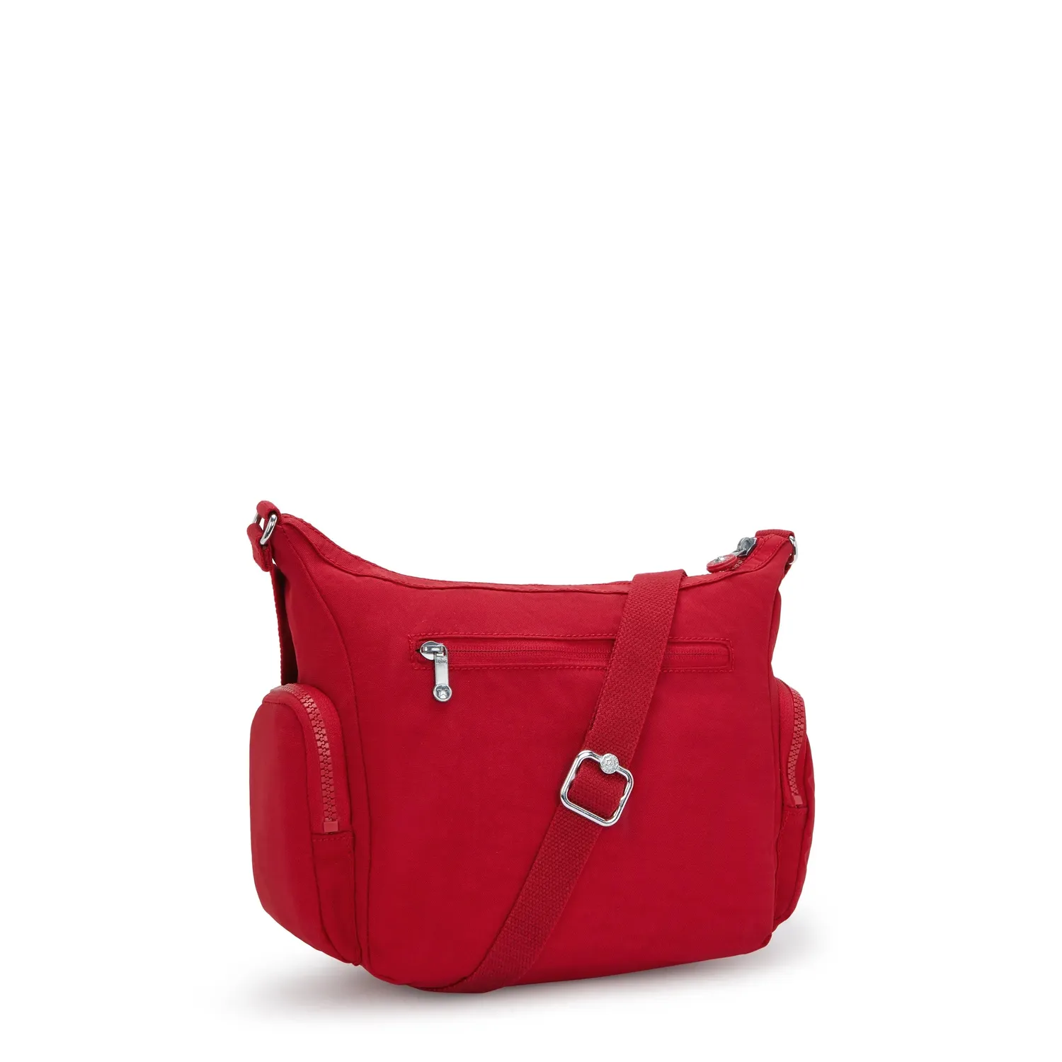Kipling Gabb S crossbody tas Medium Ruby Red met sleutelkoord