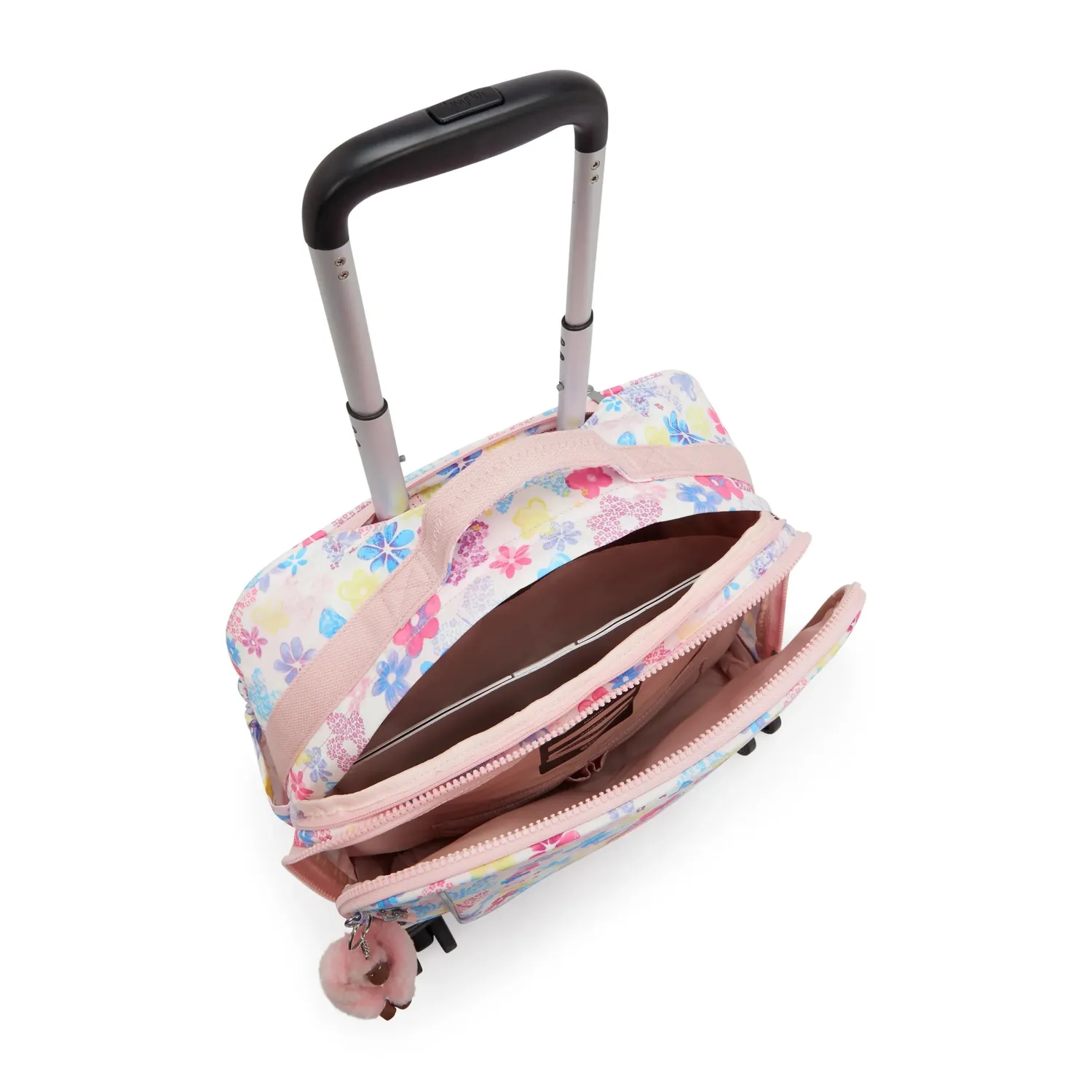 Kipling New Storia trolley Flower Stamp Groot 360 wielen