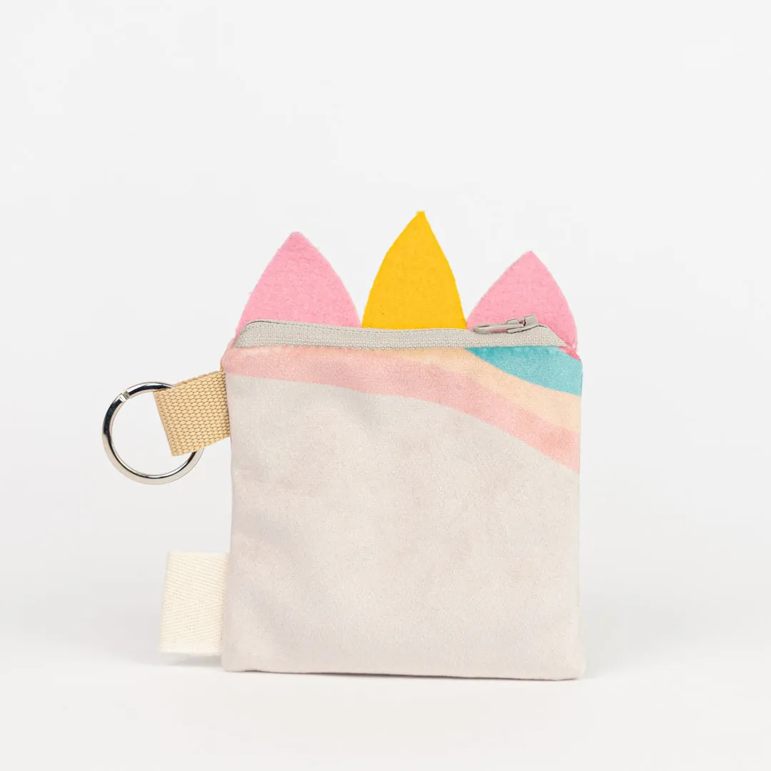 Love for Childrenn Unicorn portemonnee velvet 10 cm