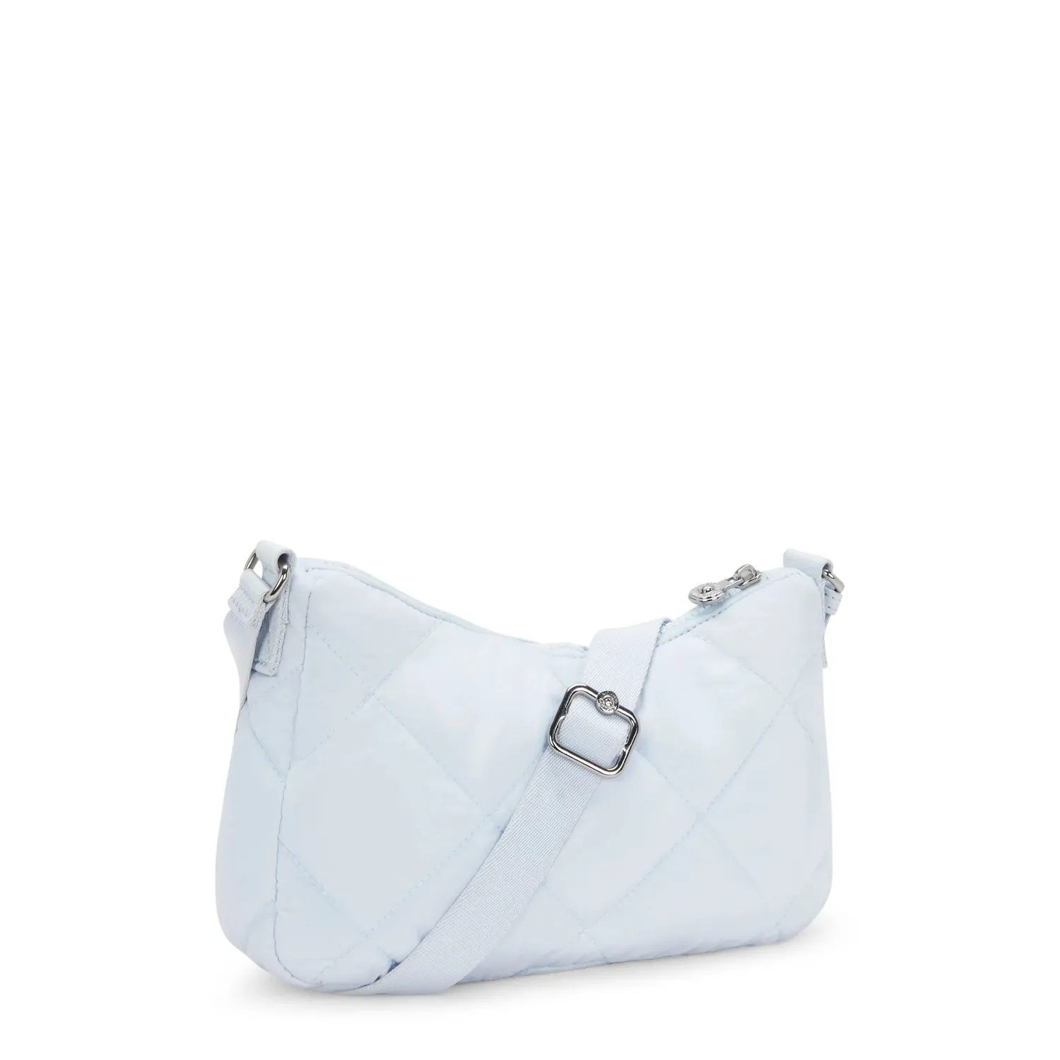 Kipling Ayda Up schoudertas Water Blue Quilt Klein