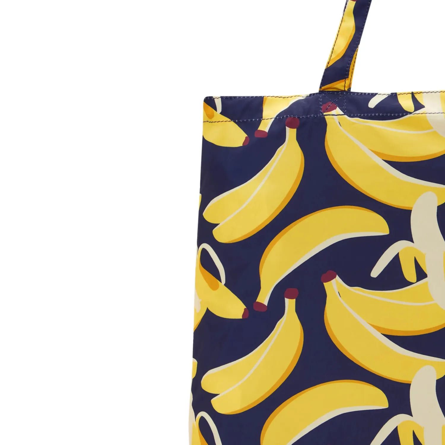 Kipling Jonny Packable shopper Klein banana bag opvouwbaar