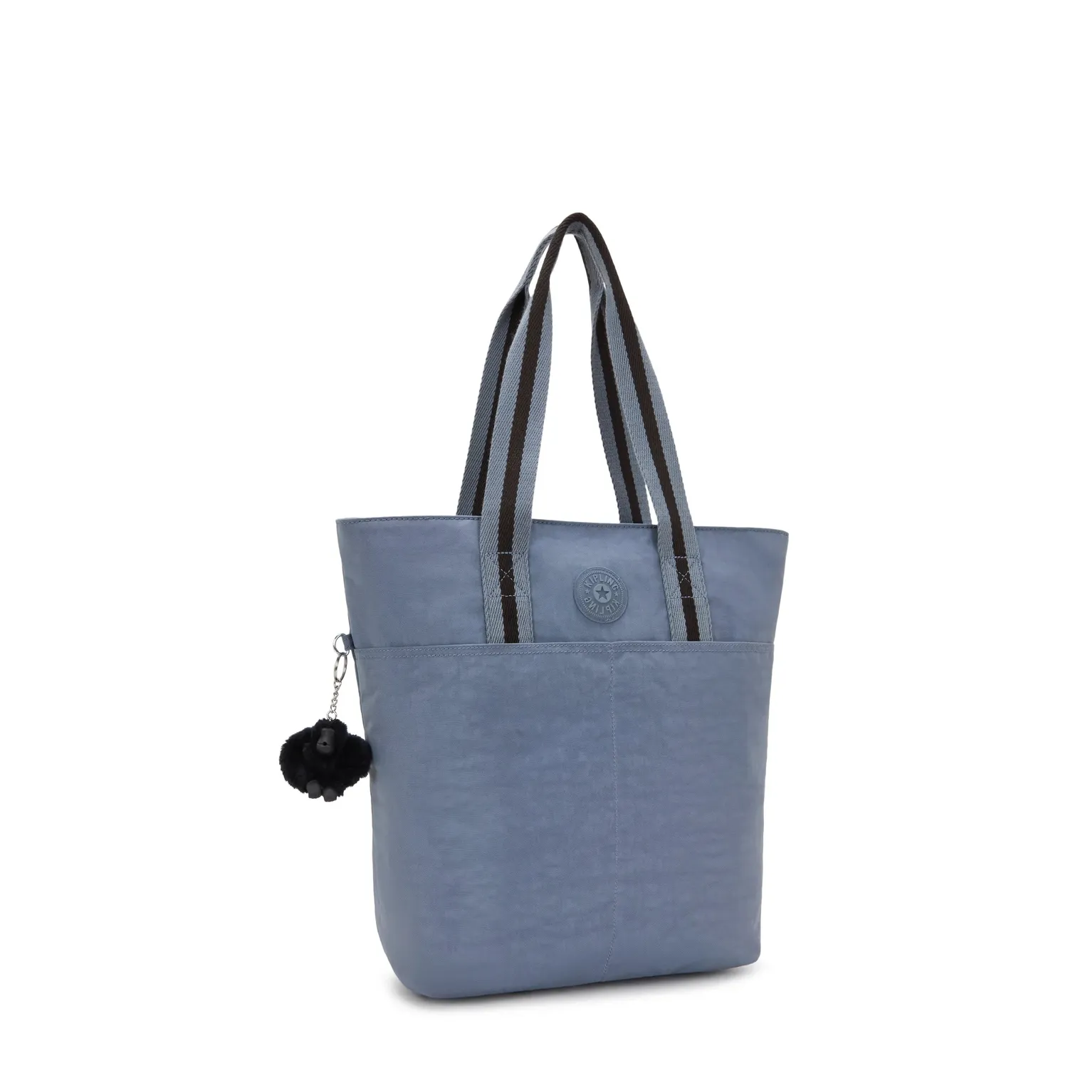 Kipling Hanifa handtas groot Blue Stone laptopvak 15 inch
