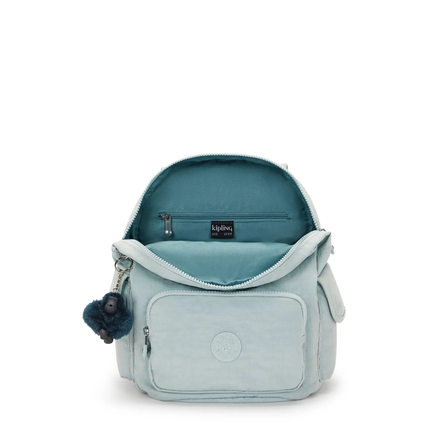 Kipling City Pack S rugzak Breezy Blue klein waterafstotend