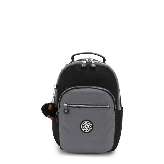 Kipling Seoul S rugzak Klein Space Black Block waterafstotend