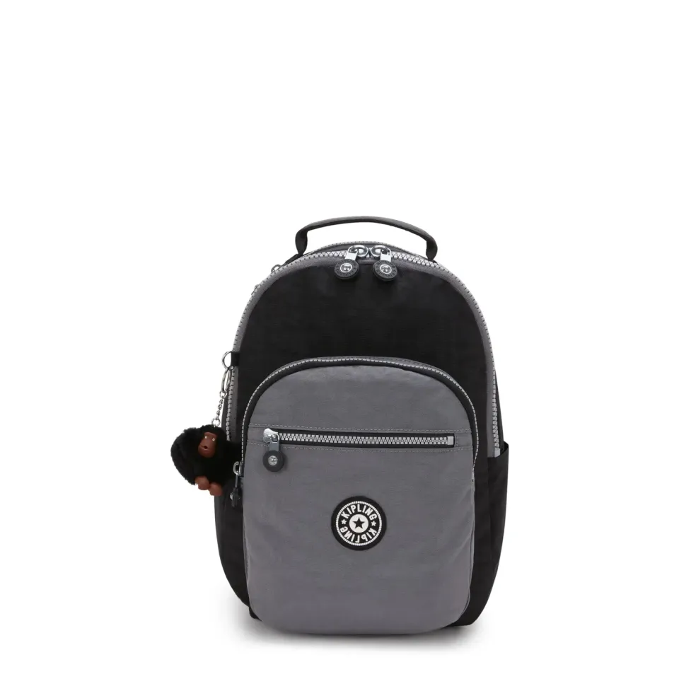 Kipling Seoul S rugzak Klein Space Black Block waterafstotend