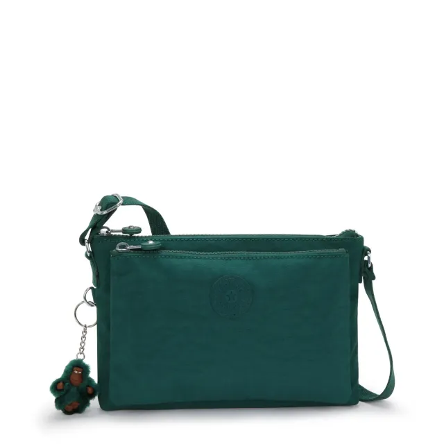 Kipling Mikaela schoudertas klein Deep Fern groen