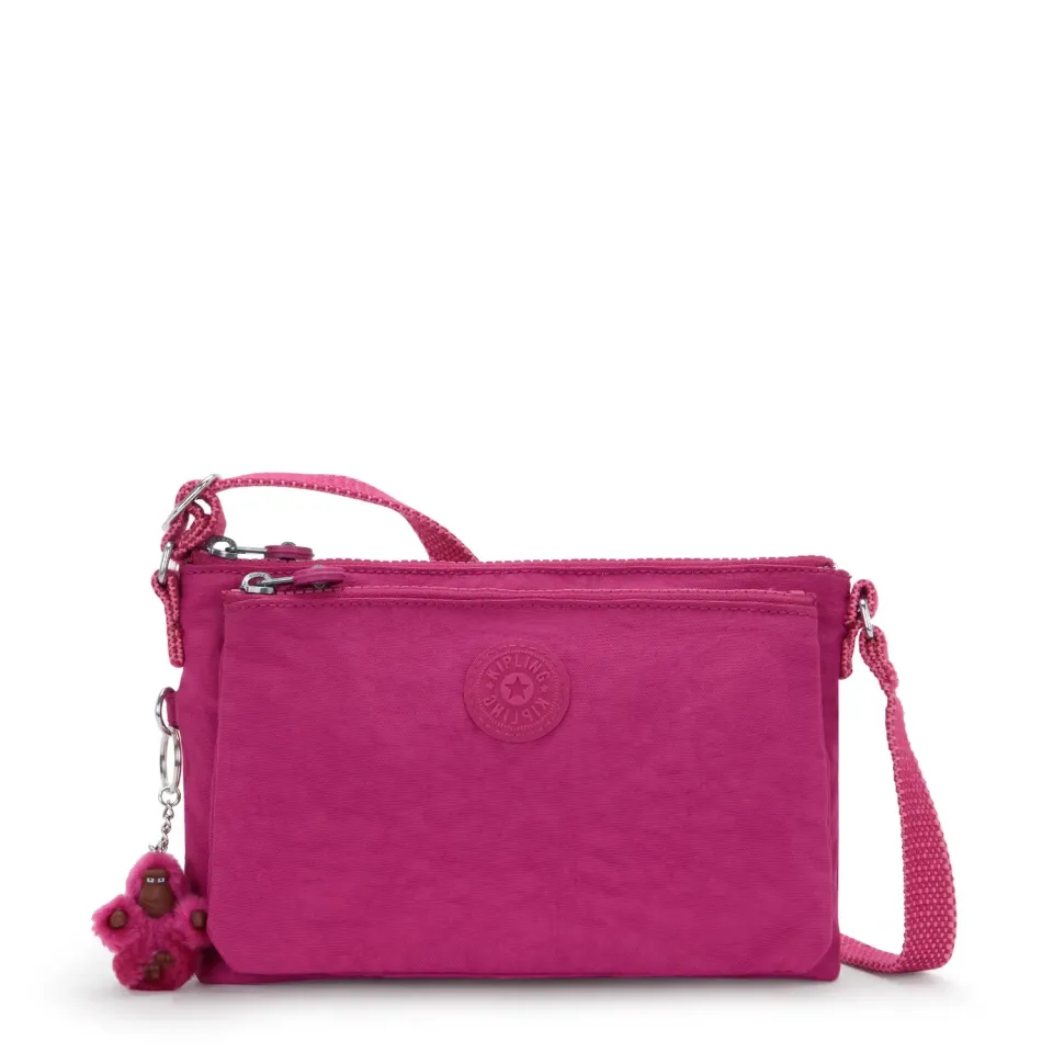 Kipling Mikaela schoudertas klein Purple Wine paars