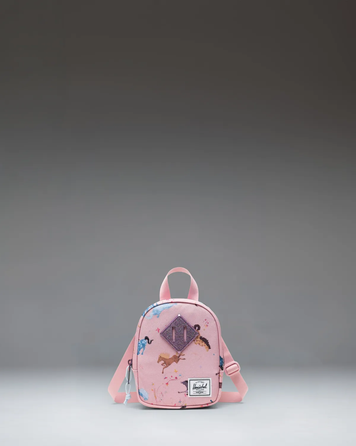 Herschel Heritage Crossbody tas kids Zwart verstelbaar
