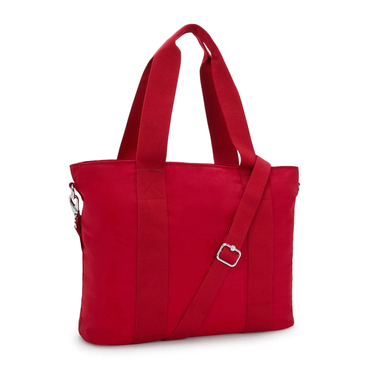 Kipling Minta L Up draagtas Ruby Red Groot met vakken