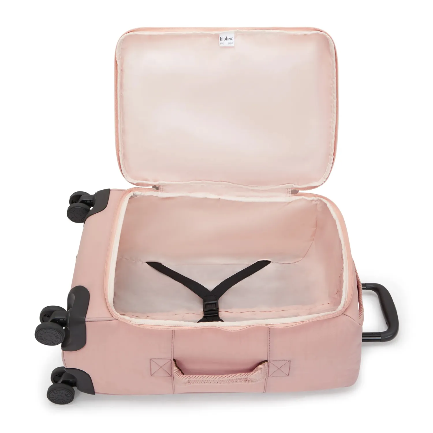 Kipling Darcey Up S handbagagekoffer Memory Pink klein licht