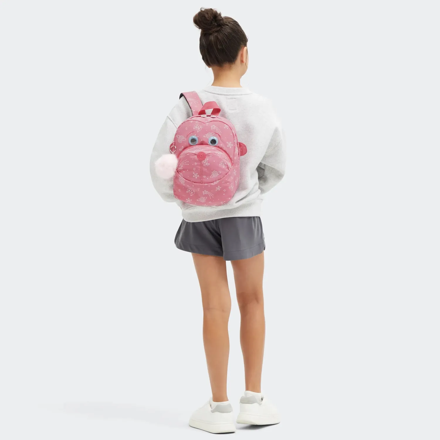 Kipling Faster rugzak klein Glitter Cats waterafstotend