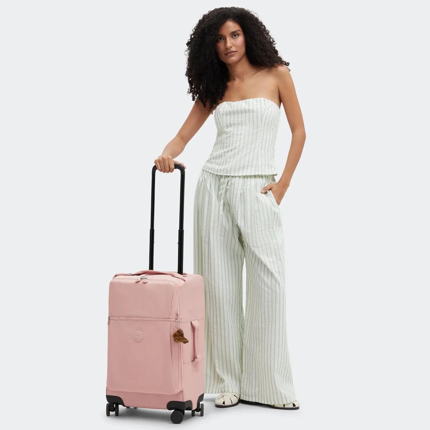 Kipling Darcey Up S handbagagekoffer Memory Pink klein licht
