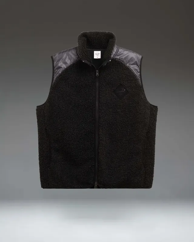 Herschel Performance Fleece bodywarmer zwart heren L
