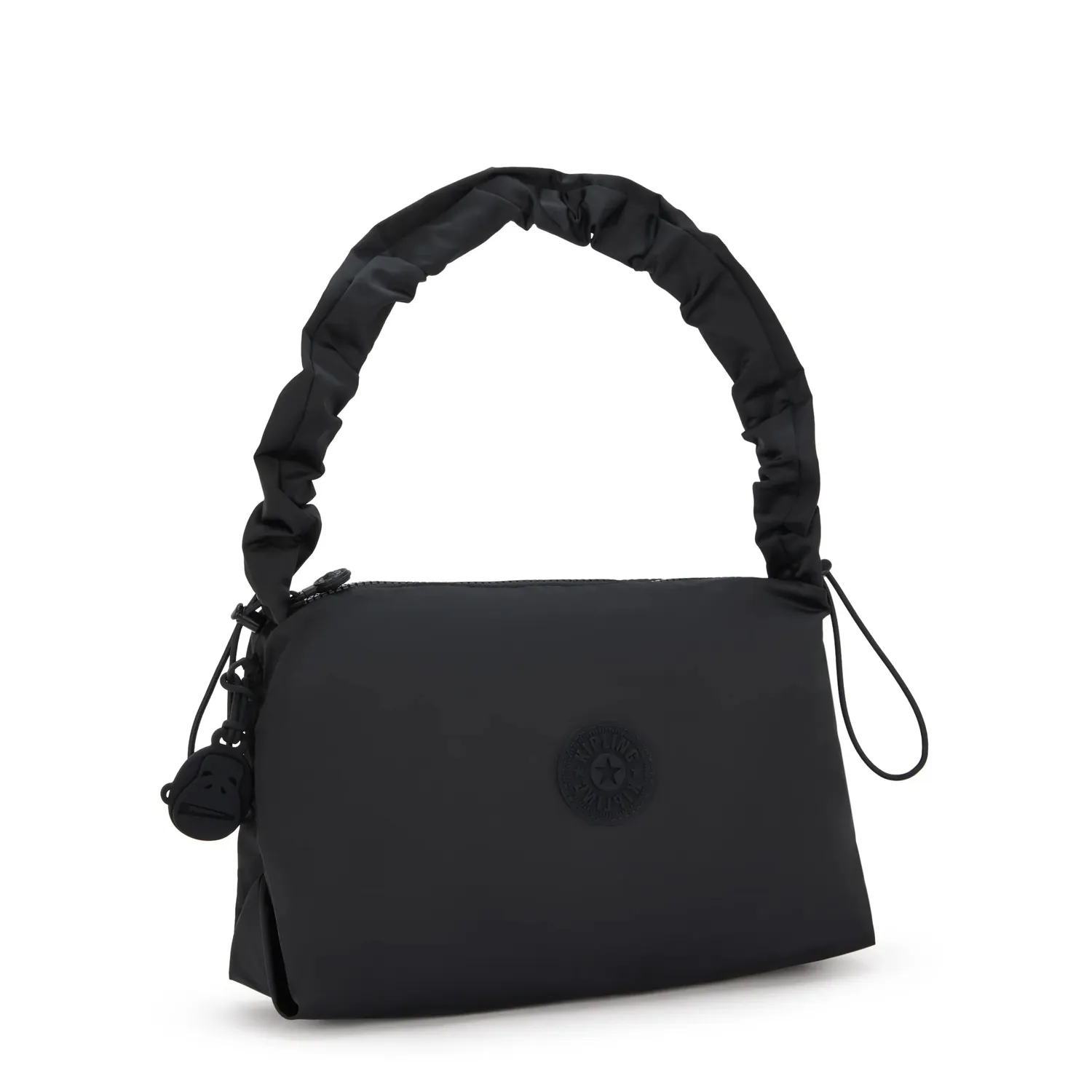 Kipling Eleni M schoudertas Simply Black medium met rits