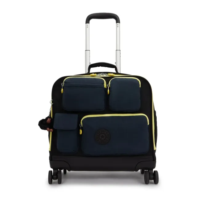 Kipling New Storia Pocket schoolrugzak Black Pocket groot met wieltjes