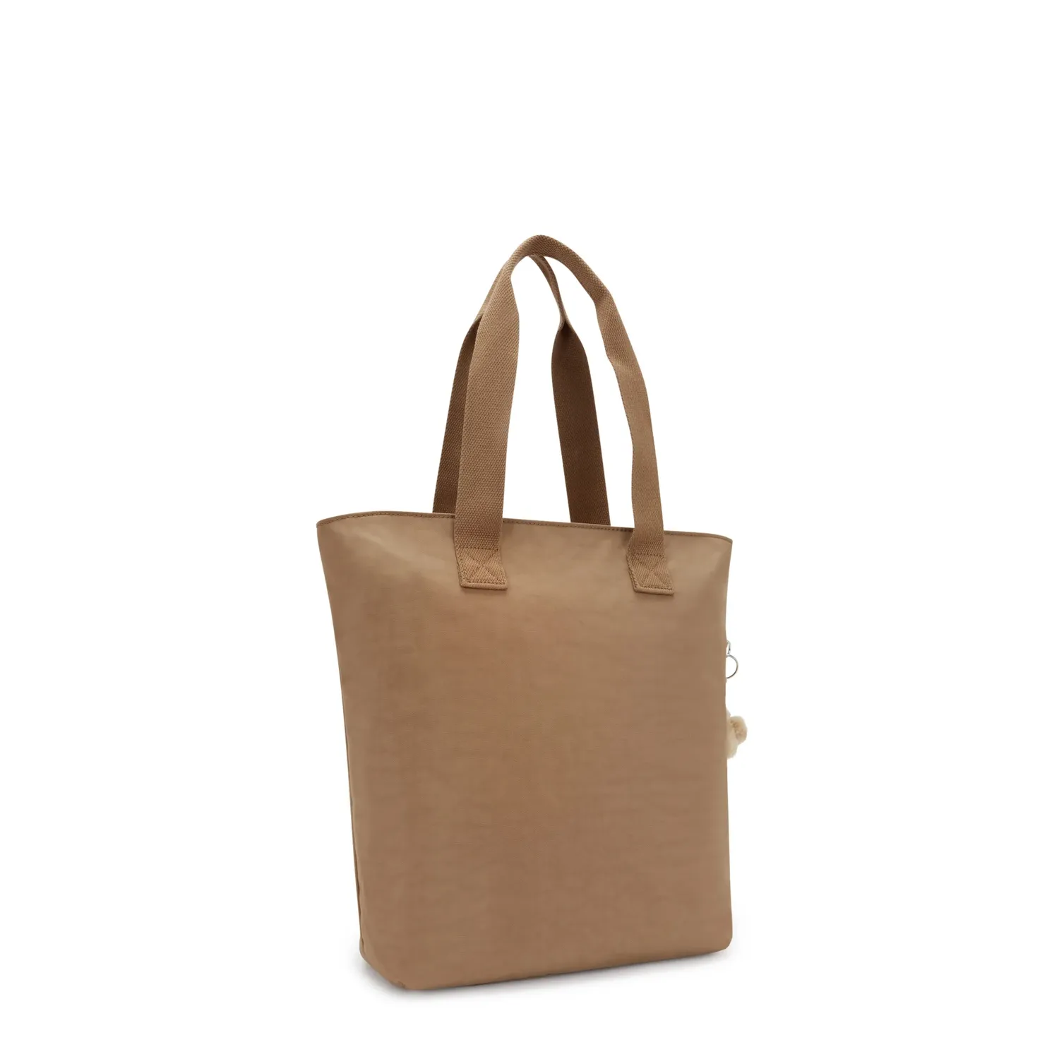 Kipling Hanifa schoudertas Groot Early Tan laptopvak