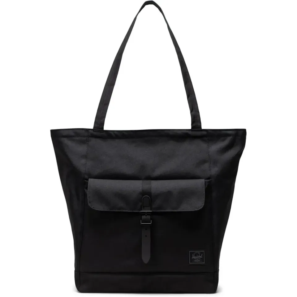 Herschel Retreat Tote Shopper Black Tonal