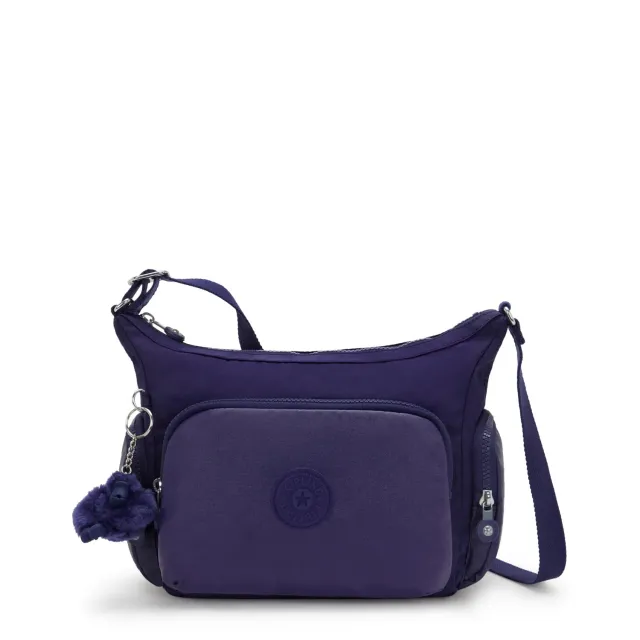 Kipling Gabb S crossbodytas Medium Moonlit Shine met ritsvak