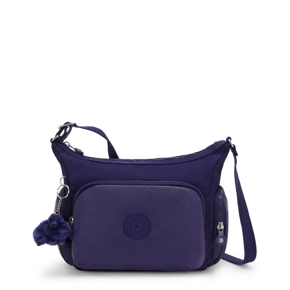 Kipling Gabb S crossbodytas Medium Moonlit Shine met ritsvak