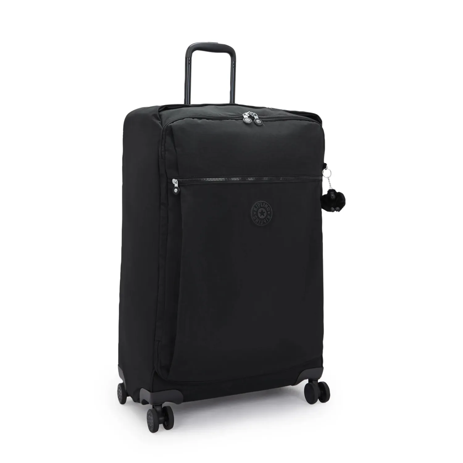 Kipling Darcey Up L koffer Black Noir groot 4 wielen