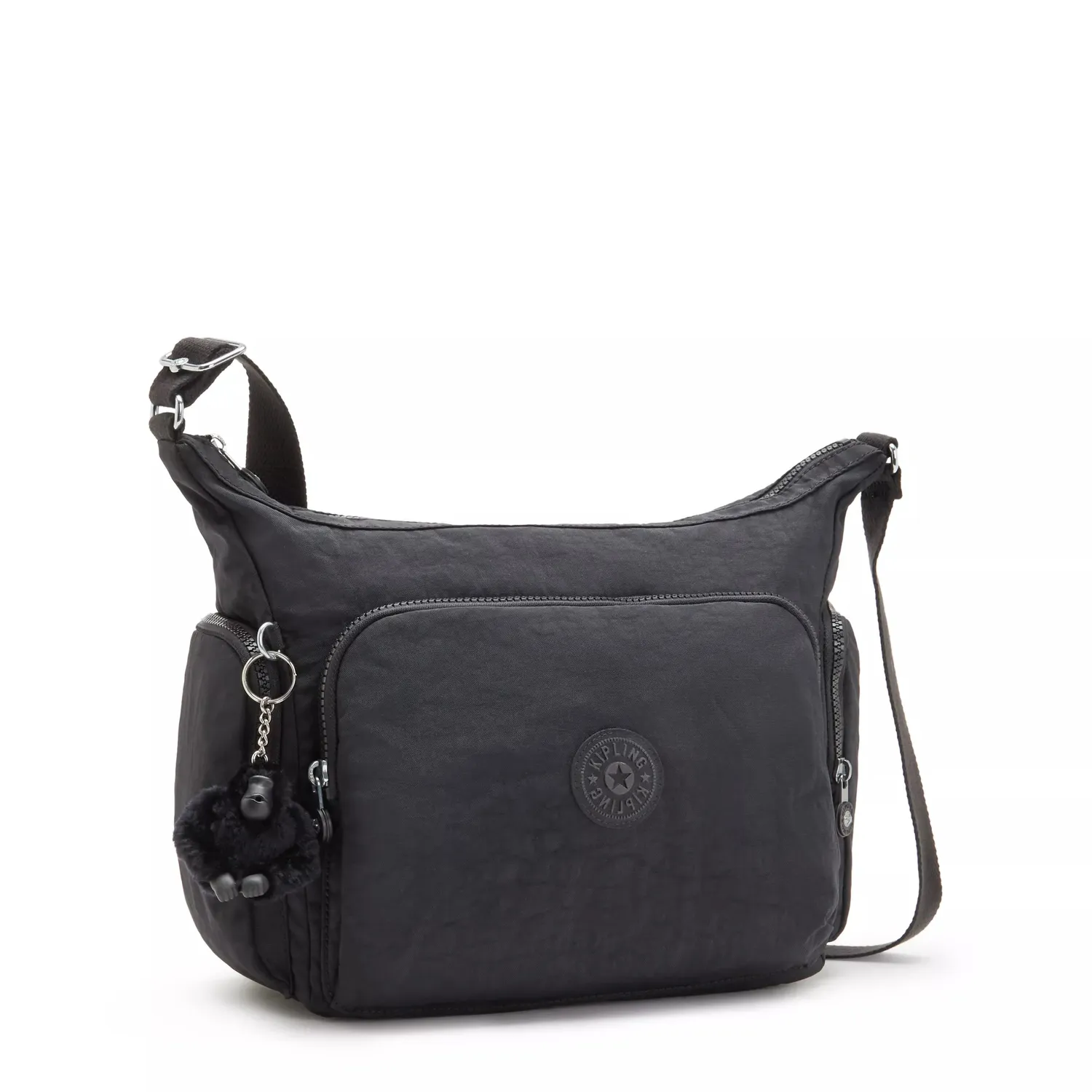 Kipling Gabb crossbodytas Groot Black Noir lichtgewicht
