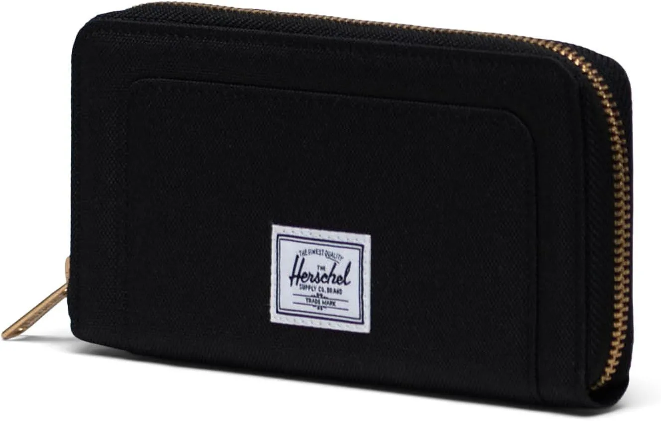 Herschel Thomas portemonnee Black zwart slank
