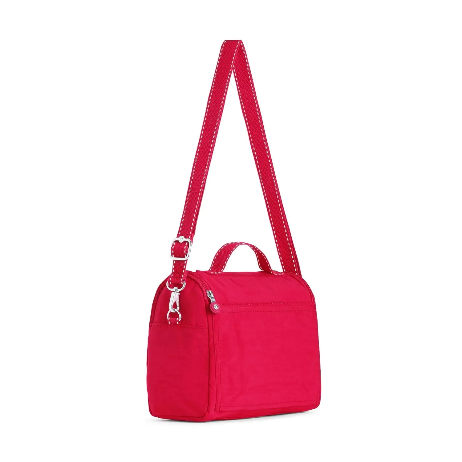 Kipling New Kichirou lunchtas True Pink Groot roze effen