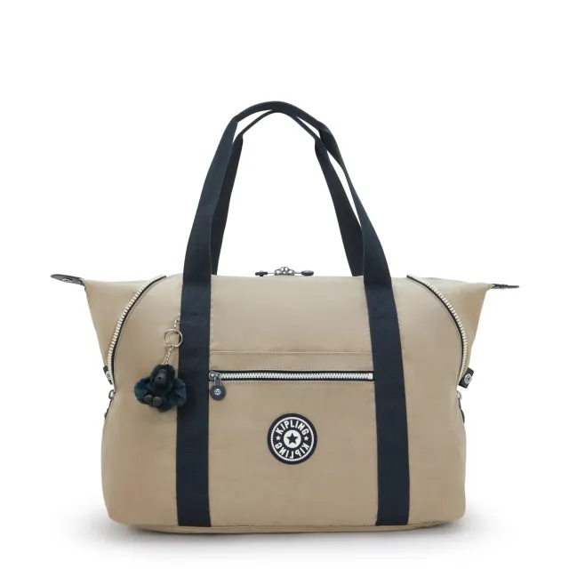 Kipling Art M draagtas Soft Taupe Combo waterafstotend