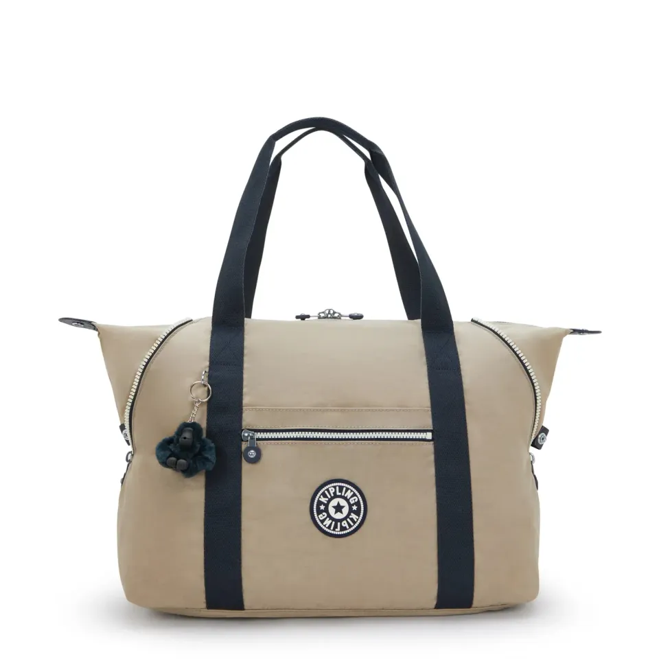 Kipling Art M draagtas Soft Taupe Combo waterafstotend