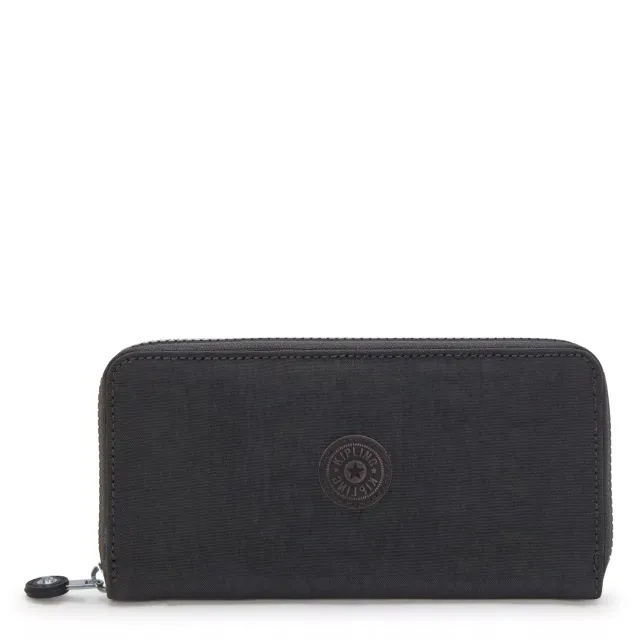 Kipling Money World portemonnee Black Noir groot met rits