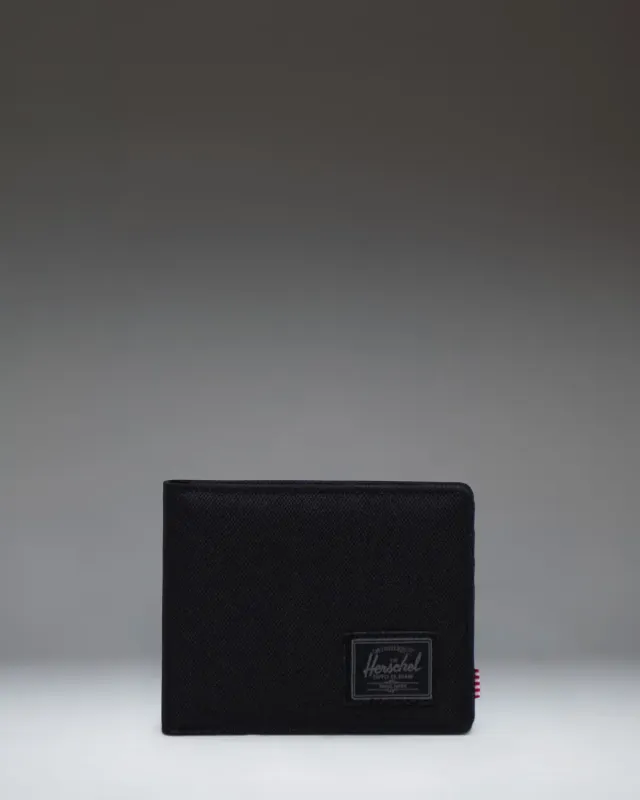 Herschel Roy portemonnee Zwart 6 pasjes bifold