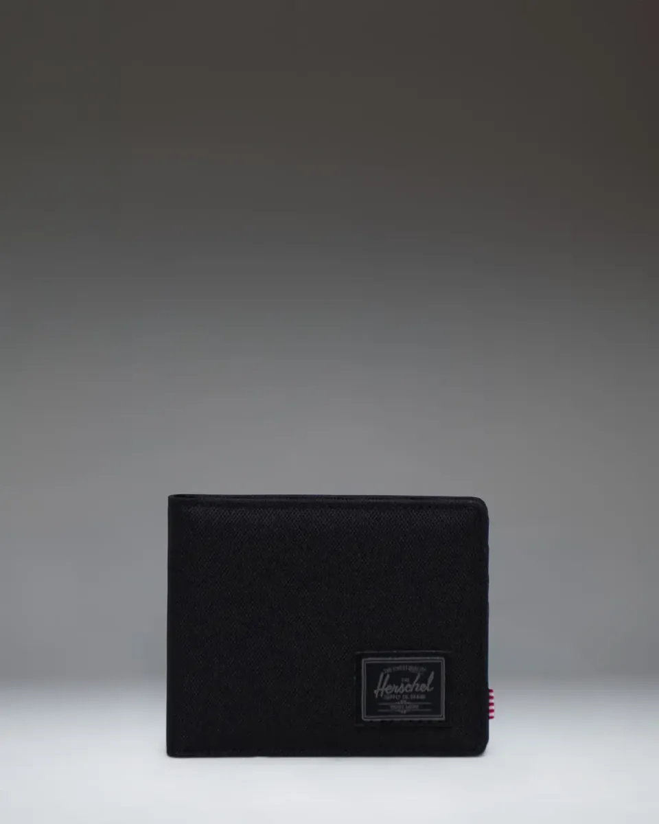 Herschel Roy portemonnee Zwart 6 pasjes bifold