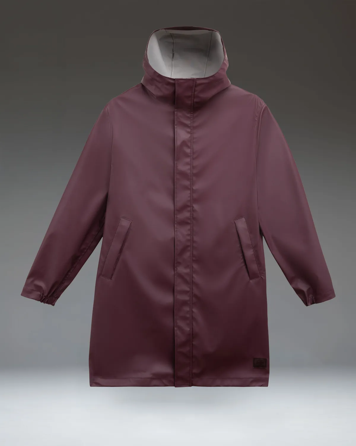 Herschel Long Classic regenjas Dames Zwart waterdicht